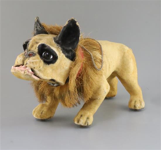 A growler nodding bull dog, 20th century,